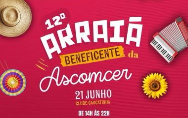 ASCOMCER promove Arraiá Beneficente com música, comidas típicas e solidariedade dia 21 de junho
